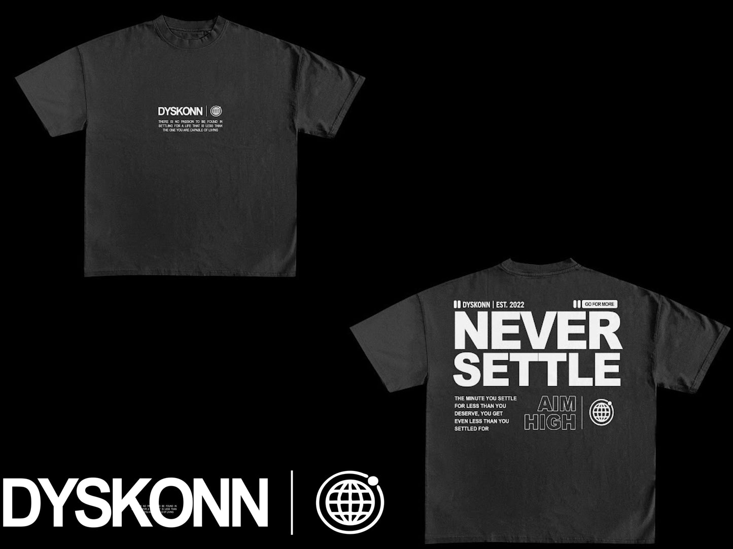 Never settle Tee